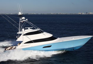 Eva VIII Charter Yacht at Palm Beach Boat Show 2023