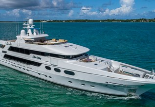 Silver Lining Charter Yacht at Palm Beach Boat Show 2021