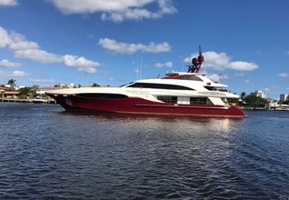 Cabernet Charter Yacht at Palm Beach Boat Show 2018