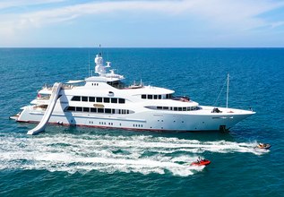 Mia Elise II Charter Yacht at Fort Lauderdale Boat Show 2016