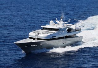 Azura Charter Yacht at Fort Lauderdale Boat Show 2014