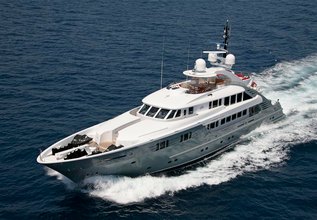 Lady MM Charter Yacht at Monaco Yacht Show 2014
