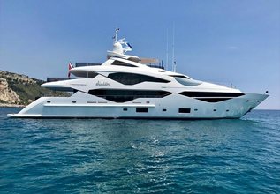 Aladdin Charter Yacht at Cannes Yachting Festival 2025