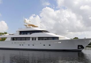 Relentless Charter Yacht at Fort Lauderdale Boat Show 2019 (FLIBS)