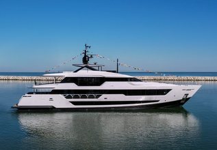 Custom Line 140 Charter Yacht at Monaco Yacht Show 2022