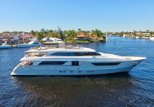 LoveBug Charter Yacht at Fort Lauderdale Boat Show 2017
