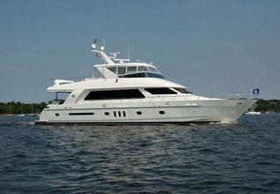 Roxy Maria Charter Yacht at Palm Beach Boat Show 2021
