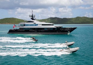 Slipstream Charter Yacht at Antigua Charter Yacht Show 2023
