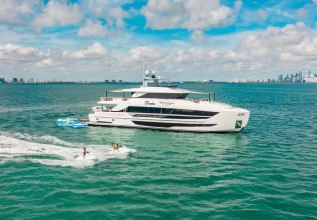 Freedom Charter Yacht at Fort Lauderdale International Boat Show (FLIBS) 2022