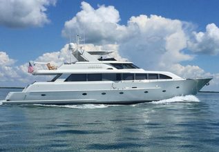 Hard Times Charter Yacht at Fort Lauderdale International Boat Show (FLIBS) 2022