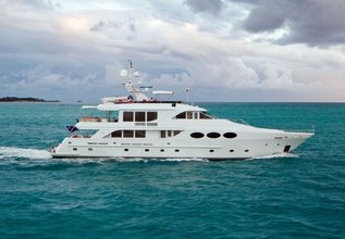 Chosen One Charter Yacht at Palm Beach Boat Show 2014