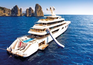 Aquarius Charter Yacht at Monaco Yacht Show 2018