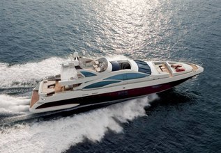 Scarlet II Charter Yacht at Dubai Boat Show 2013