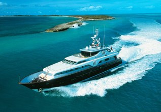 Shalimar Charter Yacht at Palm Beach Boat Show 2022
