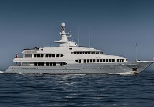 Olympus Charter Yacht at Palm Beach International Boat Show 2024