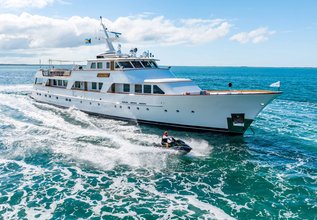 Calypso Charter Yacht at Palm Beach International Boat Show 2024