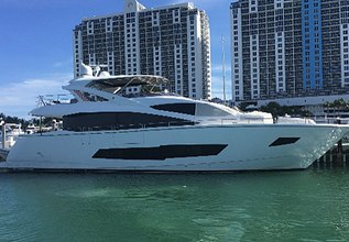 Skychaser Charter Yacht at Miami Yacht Show 2020