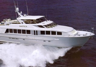 Lady Barbara Charter Yacht at Fort Lauderdale Boat Show 2014