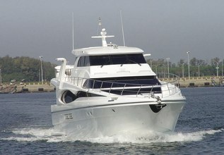 No Buoys Charter Yacht at Palm Beach Boat Show 2014