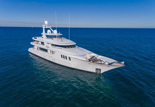 Amica Mea Charter Yacht at Fort Lauderdale Boat Show 2015