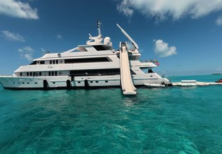 Kefi Charter Yacht at Fort Lauderdale International Boat Show (FLIBS) 2021