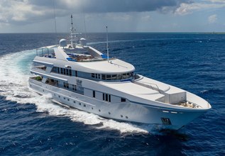 Star Diamond Charter Yacht at Fort Lauderdale International Boat Show (FLIBS) 2021
