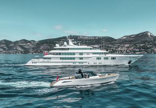 Lady E Charter Yacht at The Superyacht Show 2018