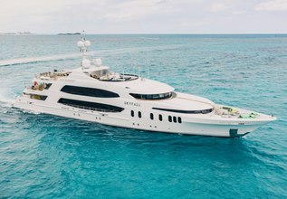 Skyfall Charter Yacht at Palm Beach Boat Show 2017