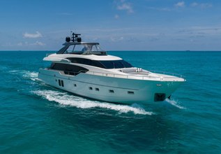 Nance Charter Yacht at Palm Beach Boat Show 2022