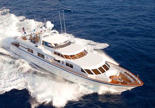 Lady Laura Charter Yacht at Palm Beach Boat Show 2013