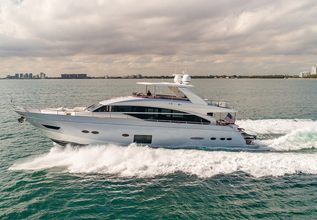 Freedom Charter Yacht at Miami Yacht Show 2018