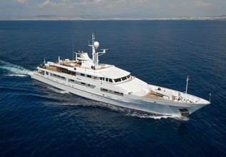 O'Natalina Charter Yacht at East Med Yacht Show 2018