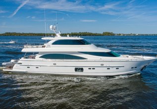 Ti Amo Charter Yacht at Palm Beach Boat Show 2022