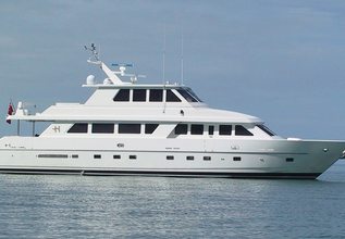 Freedom Charter Yacht at Fort Lauderdale International Boat Show (FLIBS) 2023