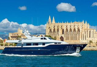 Virgen Del Mar V Charter Yacht at Palma Superyacht Show 2018