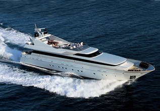 Kintaro Charter Yacht at Mediterranean Yacht Show 2015