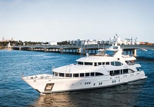 Alegria Charter Yacht at Miami Yacht Show 2019