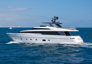 Lydia S Charter Yacht at Fort Lauderdale Boat Show 2015