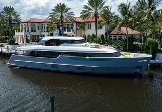 Pearl Charter Yacht at Palm Beach Boat Show 2023