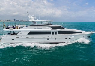 Risk & Reward Charter Yacht at Palm Beach Boat Show 2019