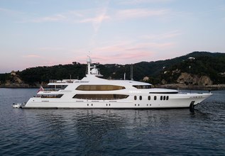 Skyfall Charter Yacht at Fort Lauderdale Boat Show 2014
