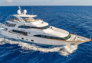 Namaste Charter Yacht at Fort Lauderdale Boat Show 2019 (FLIBS)