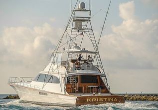 Kristina Charter Yacht at Palm Beach Boat Show 2021