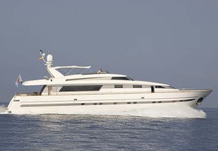 Las Brisas Charter Yacht at Palma Superyacht Show 2014