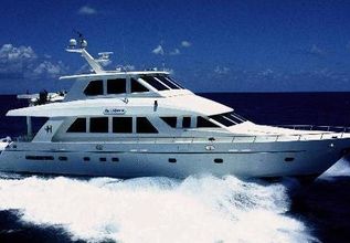 Huey's Island Charter Yacht at Fort Lauderdale Boat Show 2014