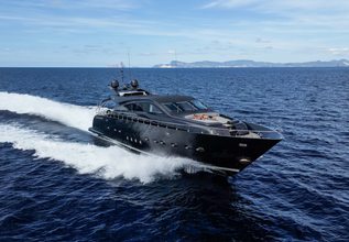 Dark Knight Charter Yacht at Miami Yacht Show 2018