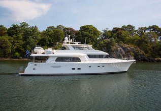 Fully Occupied Charter Yacht at Fort Lauderdale Boat Show 2015