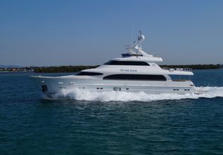 In the Zone Charter Yacht at Fort Lauderdale Boat Show 2019 (FLIBS)