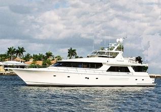 Lady Frances Charter Yacht at Palm Beach Boat Show 2016