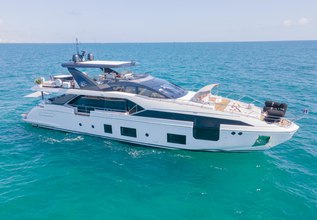 Enchante Charter Yacht at Palm Beach International Boat Show 2025